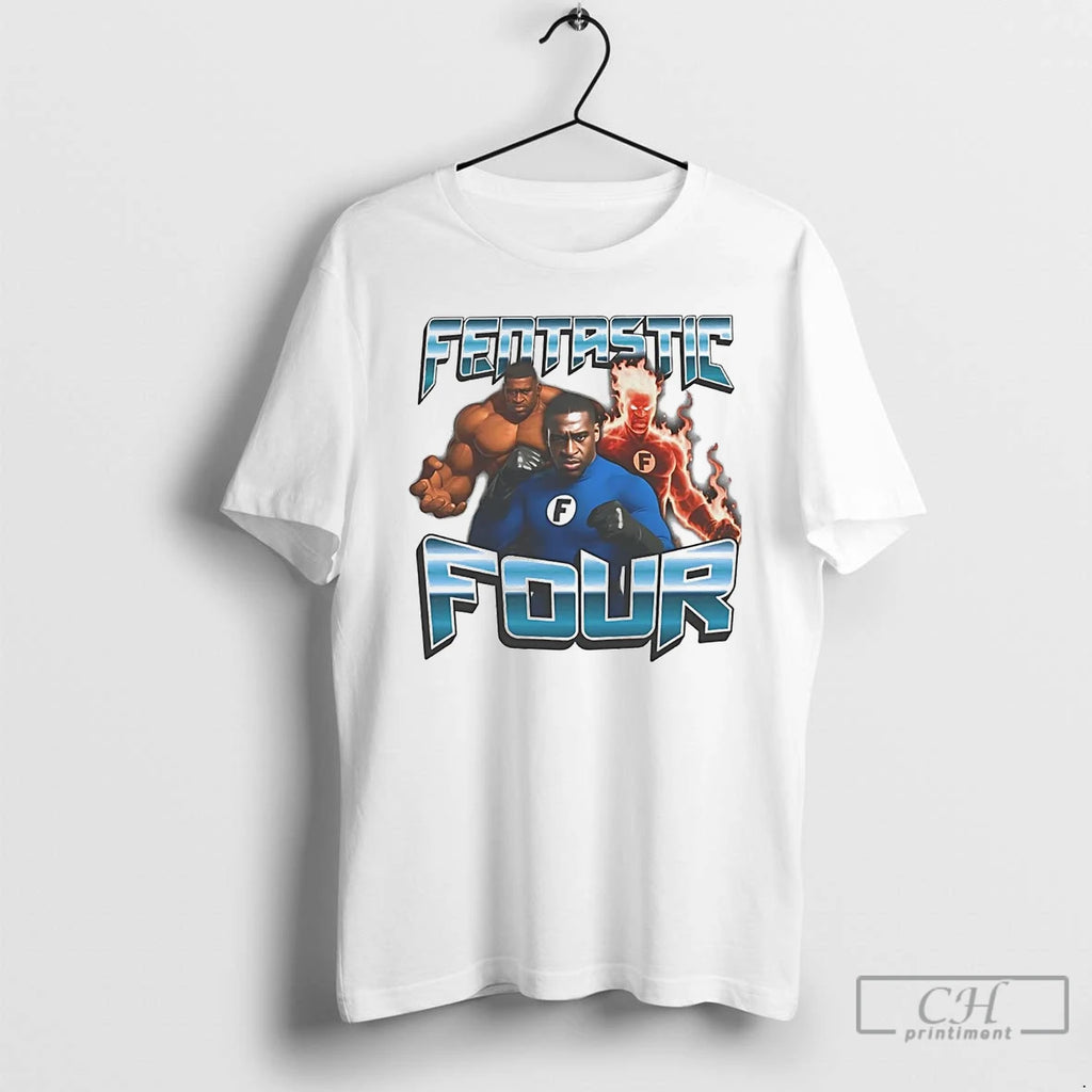 Premium George Floyd Fentastic Four Fantastic 4 Parody T Shirts