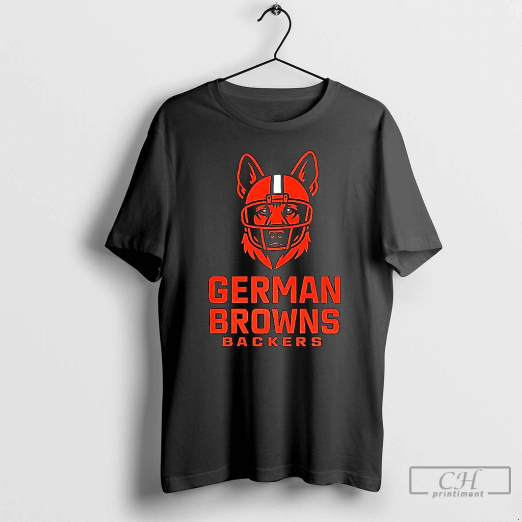 Premium German Browns Backers Dog T Shirts