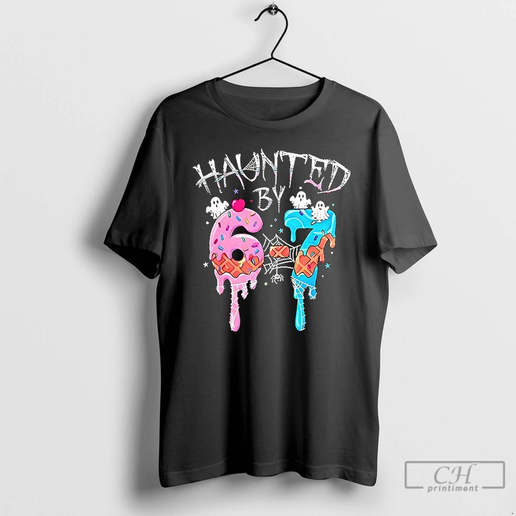 Premium Ghost Ice Cream Haunted By 6 7 Halloween Ceramic Ceramic And Classic Dad Cap