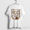Premium Ghost Library Spiderweb Halloween T Shirts