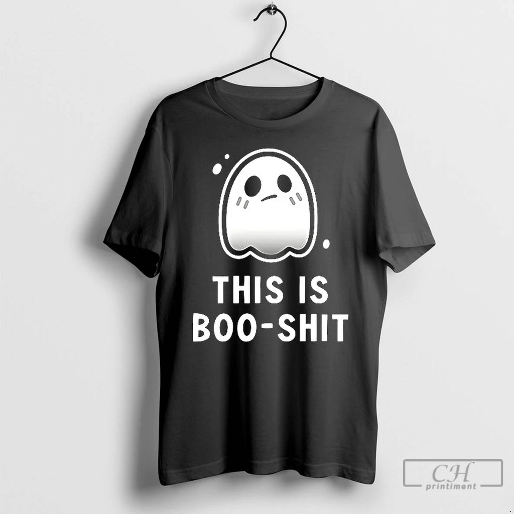 Premium Ghost This Is Boo Shit Halloween Ceramic Ceramic And Classic Dad Cap T Shirts
