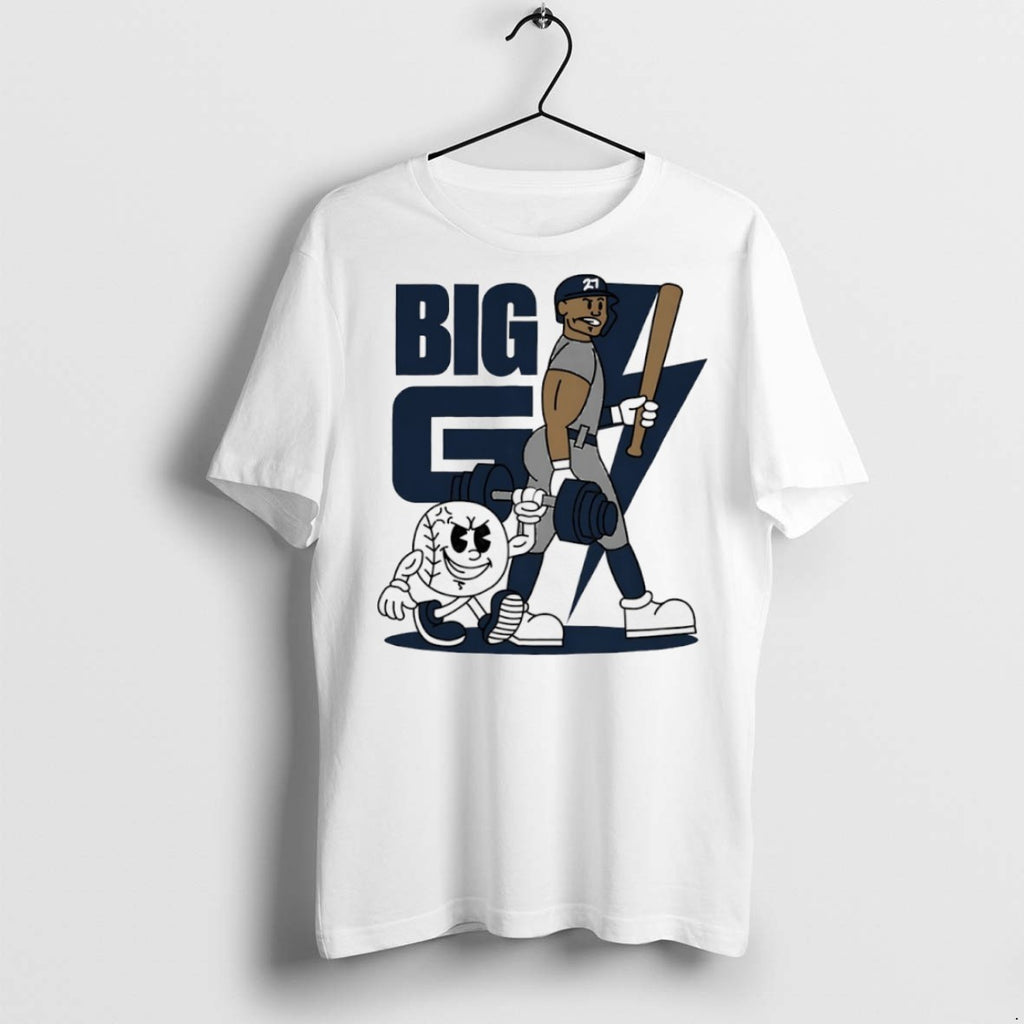Premium Giancarlo Stanton Big G New York Yankees Superstar Cartoon T Shirts