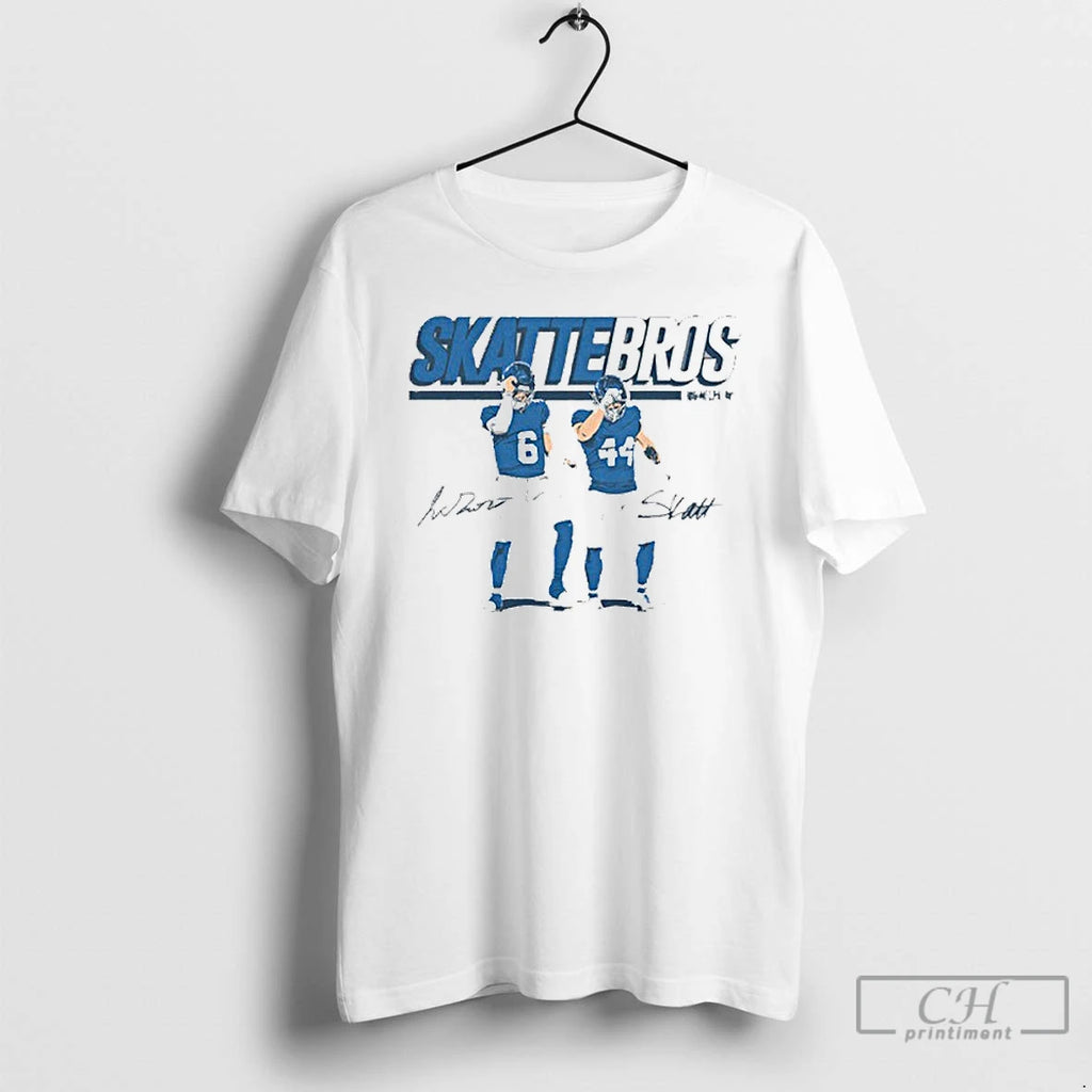 Premium Giants Jaxson Dart Cam Skattebo Skattebros T Shirts