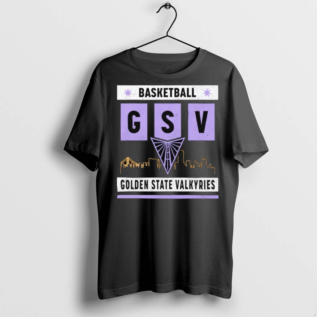 Premium Golden State Valkyries Basketball Skyline T Shirts