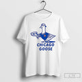 Premium Goose Chicago Cubs Football Pizza T Shirts