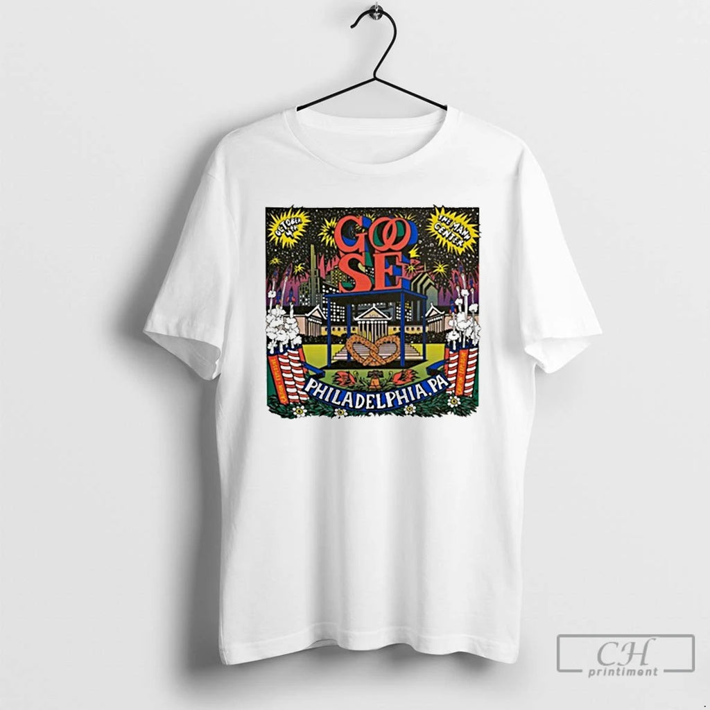 Premium Goose Oct 4 2025 In Philadelphia Pa T Shirts