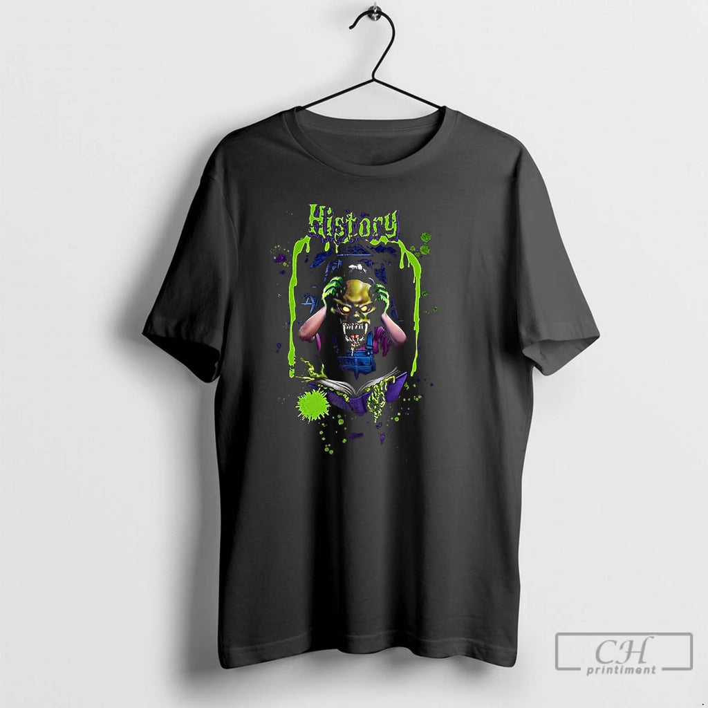Premium Goosebumps Monster Reading Book Horror History Halloween T Shirts