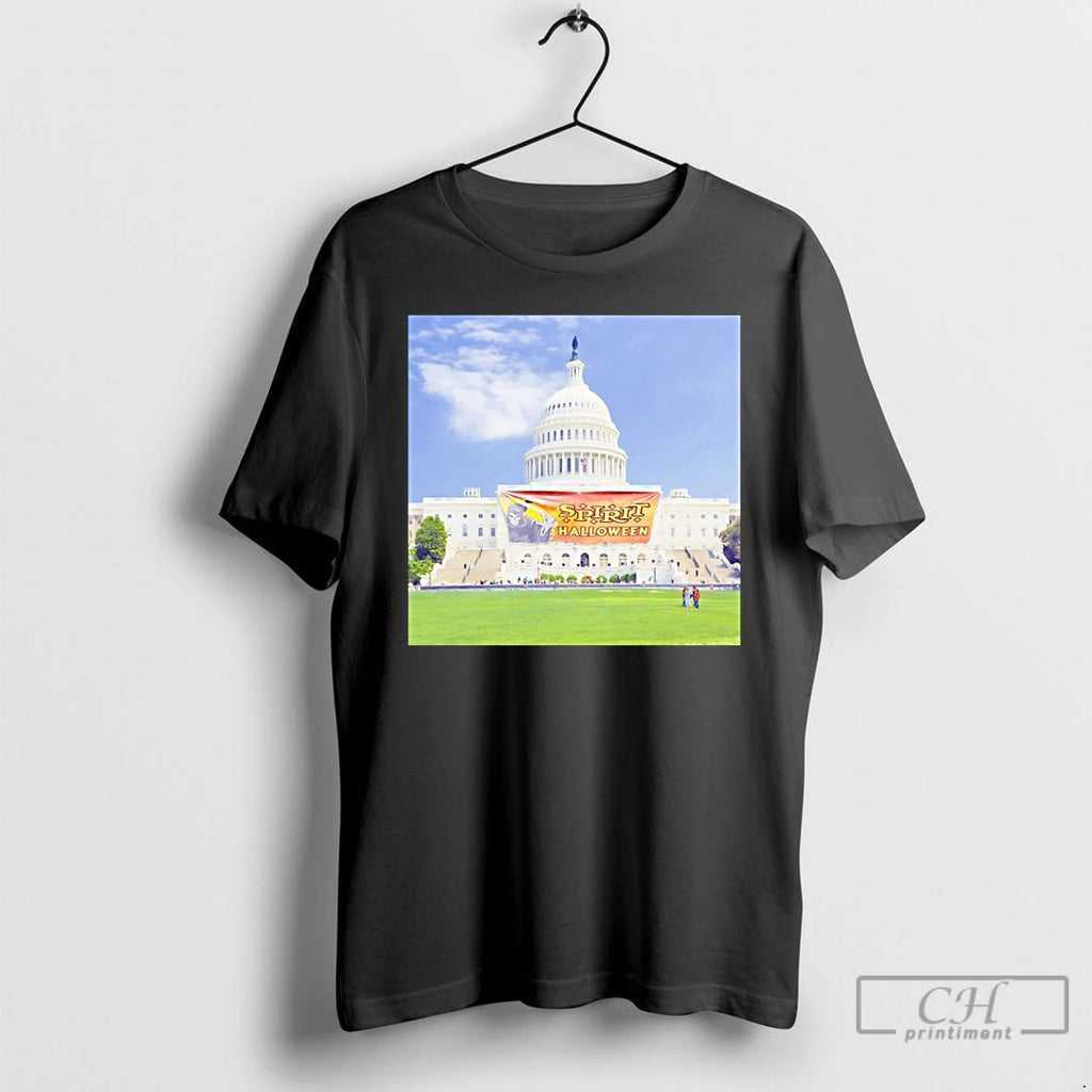 Premium Government Shutdown 2025 Spirit Halloween T Shirts