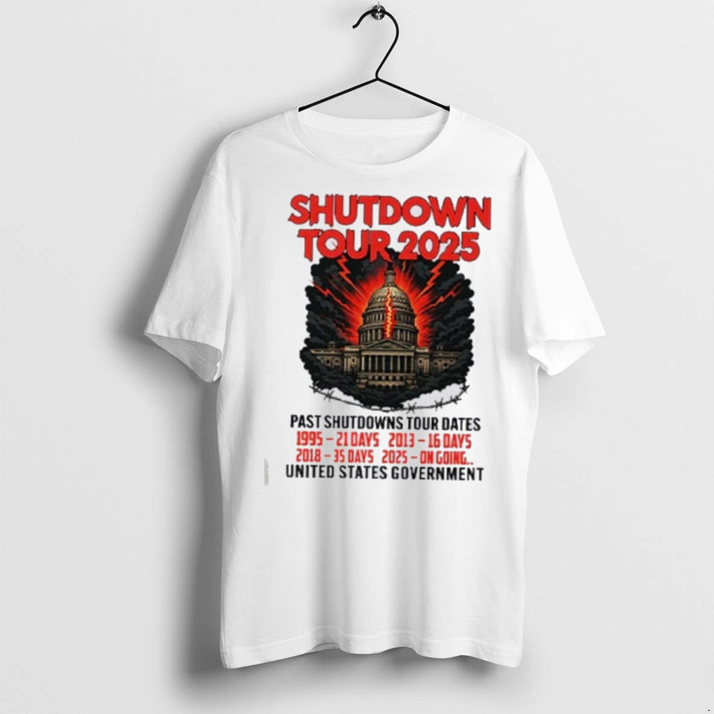 Premium Government Shutdown Tour 2025 Past Shutdowns Tour Dates 1995 21 Days 2013 16 Days