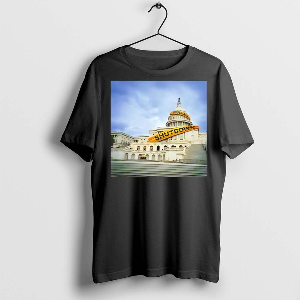 Premium Government Shutdown White House T Shirts