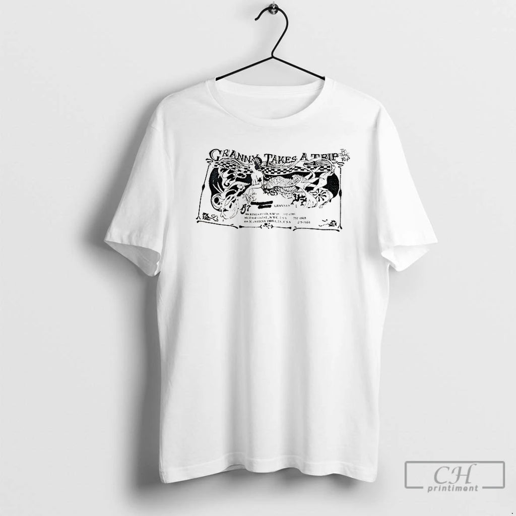 Premium Granny Takes A Trip To The Top Vintage T Shirts