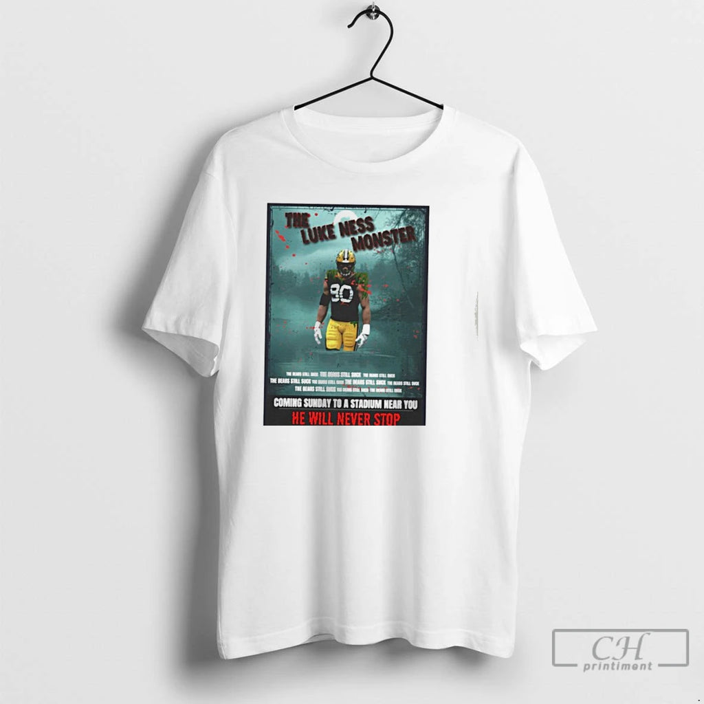 Premium Green Bay Packers The Lukas Van Ness Monster T Shirts