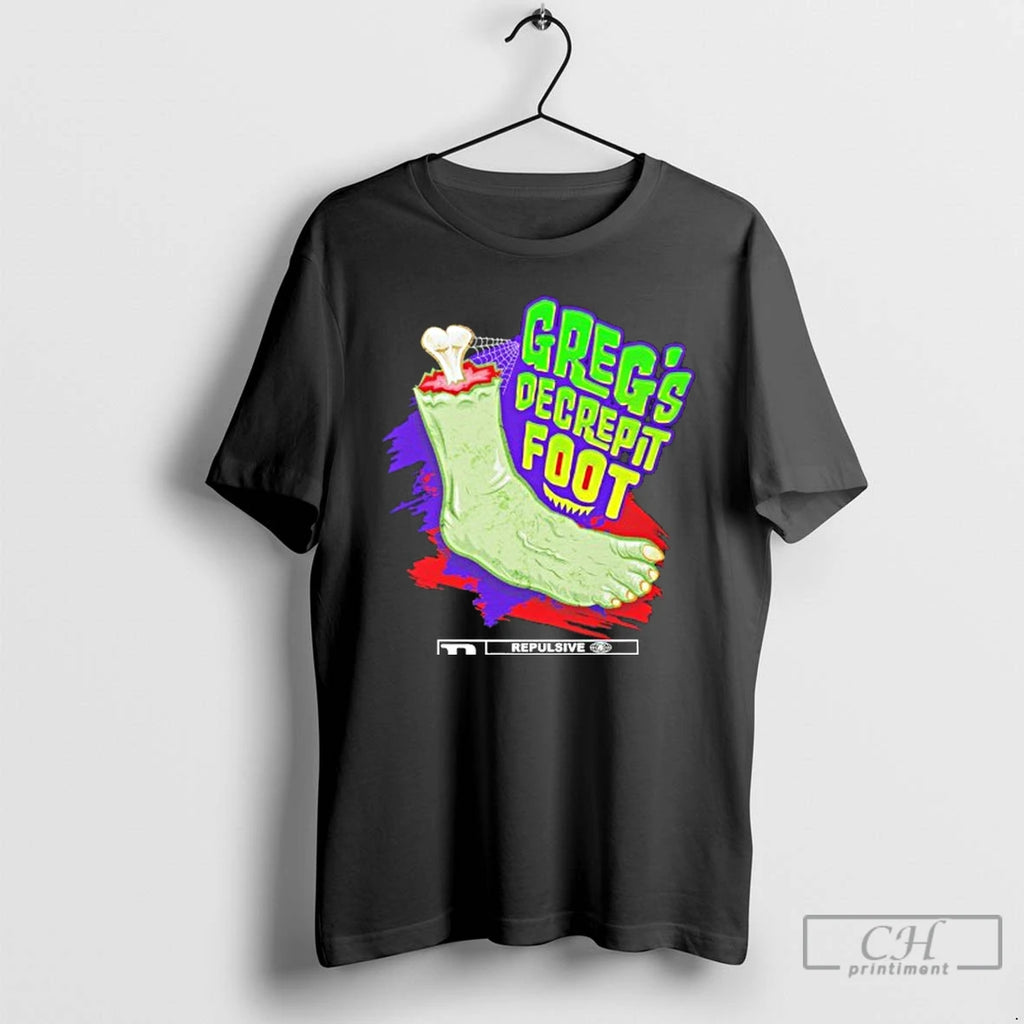 Premium Gregs Decrepit Foot Halloween T Shirts