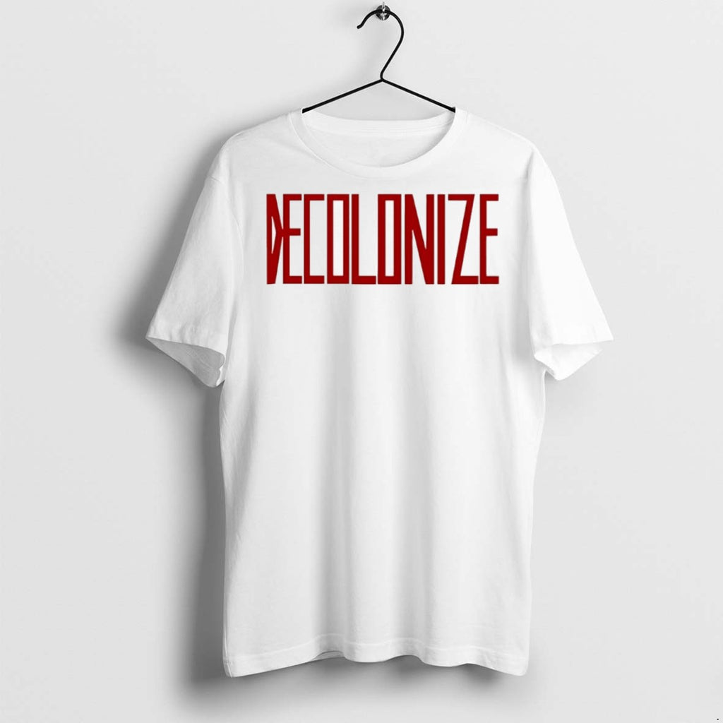 Premium Greta Thunberg Wearing Decolonize T Shirts