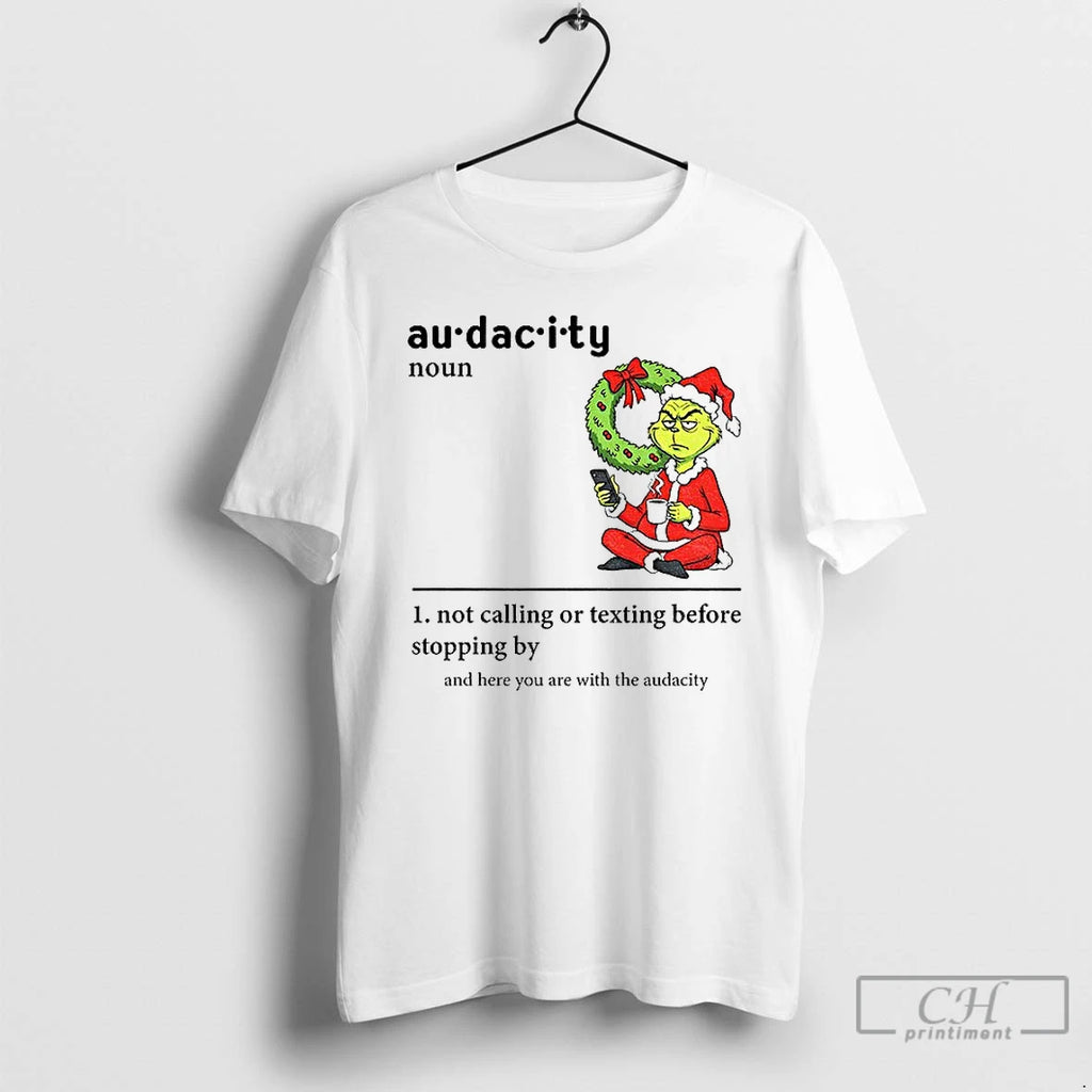 Premium Grinch Santa Hat Au Dac I Ty Noun Definition Not Calling Or Texting Before