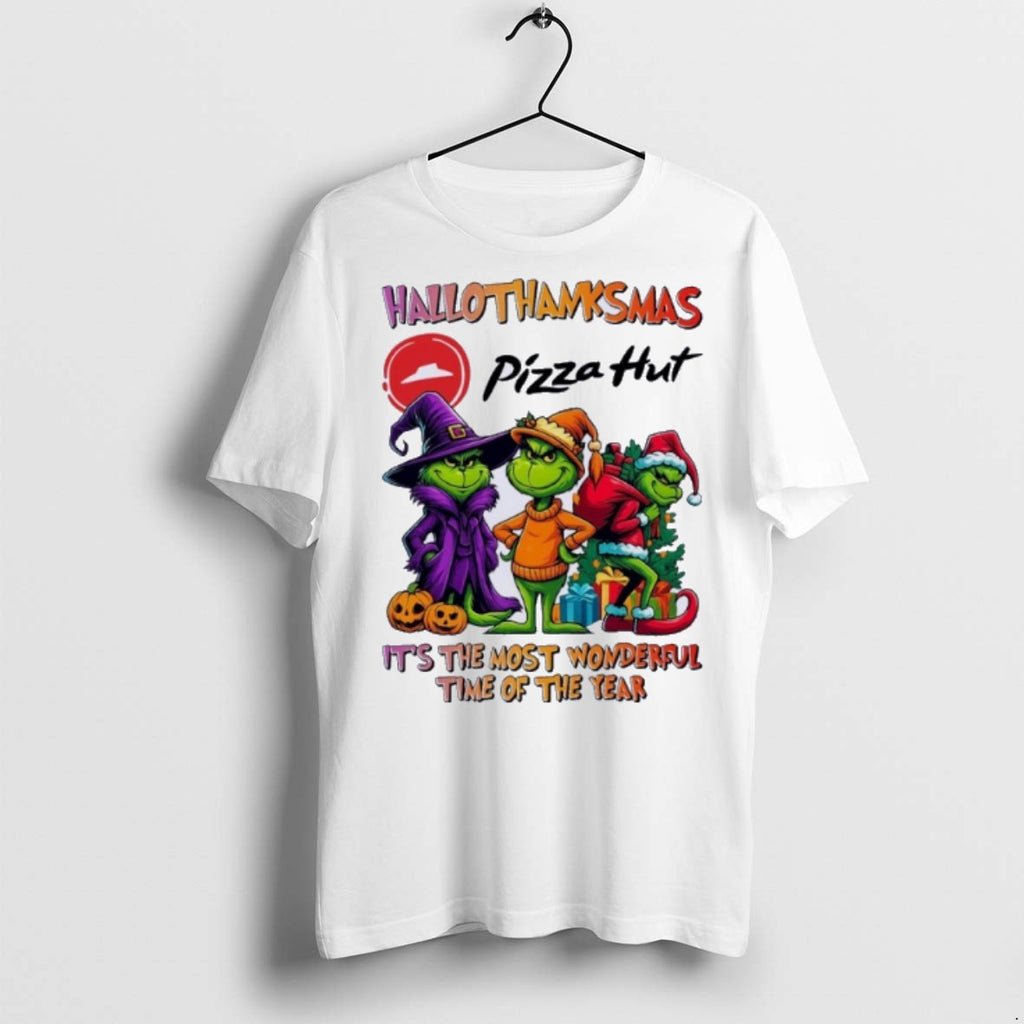 Premium Grinch X Pizza Hut Hallothanksmas Its The Most Wonderful Time Of The Year