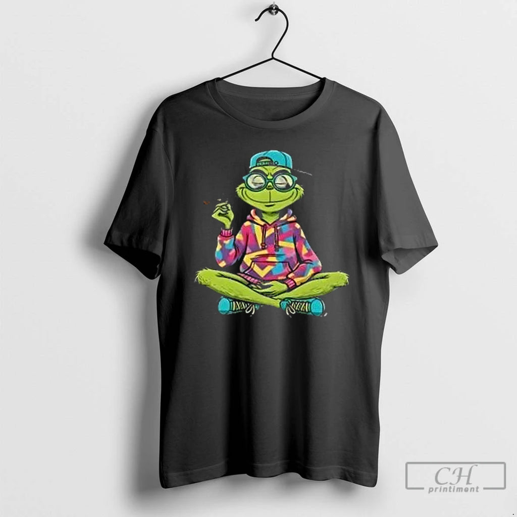 Premium Grinch Smoking You Curse Too Much Bitch You Breathe Too Much Shut The Fuck