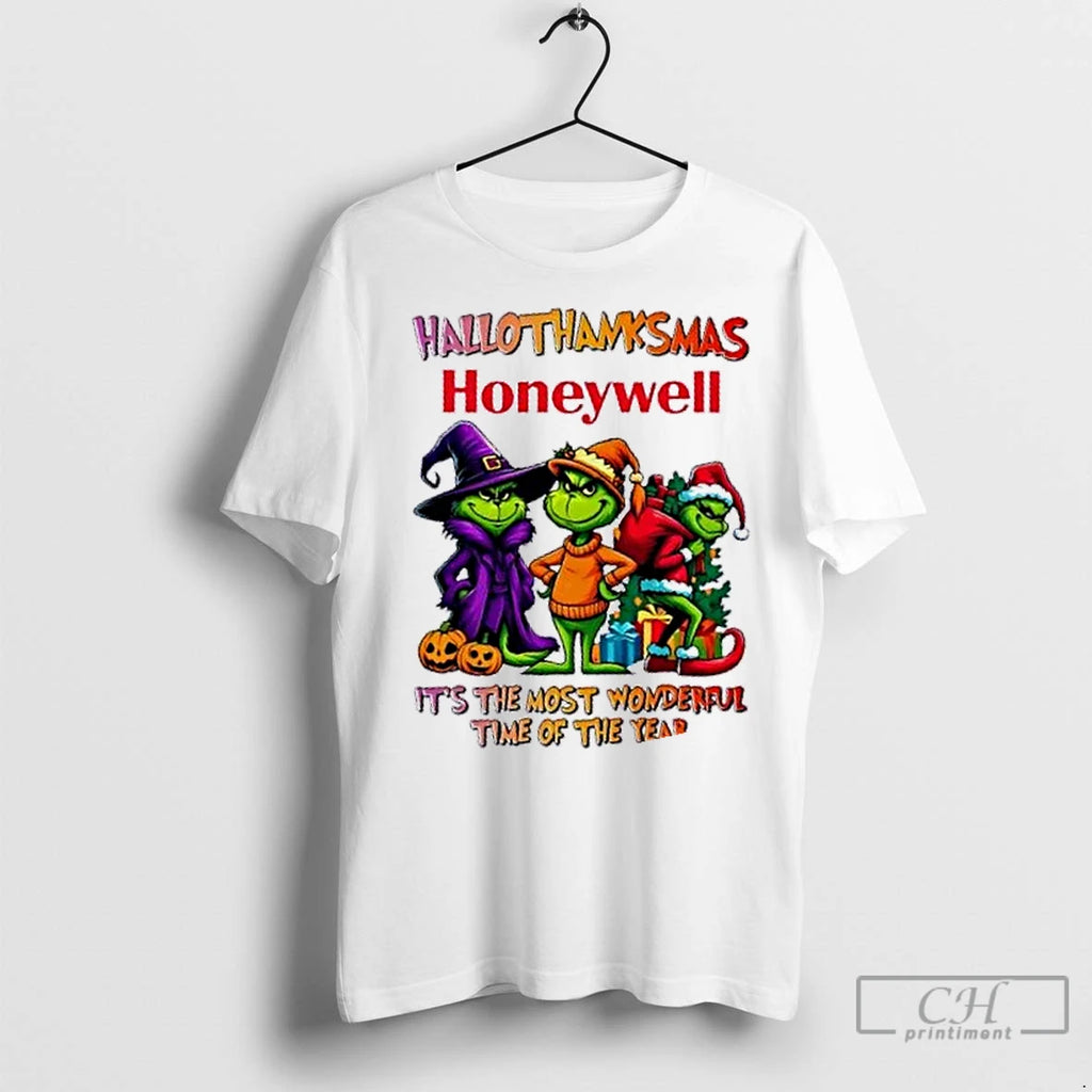 Premium Grinch X Honeywell Its The Most Wonderful Time Of The Year Happy Hallothanksmas