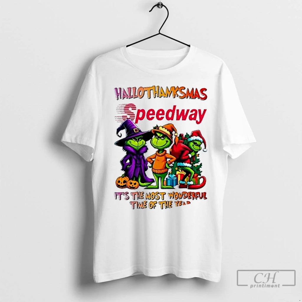 Premium Grinch X Speedway Its The Most Wonderful Time Of The Year Happy Hallothanksmas
