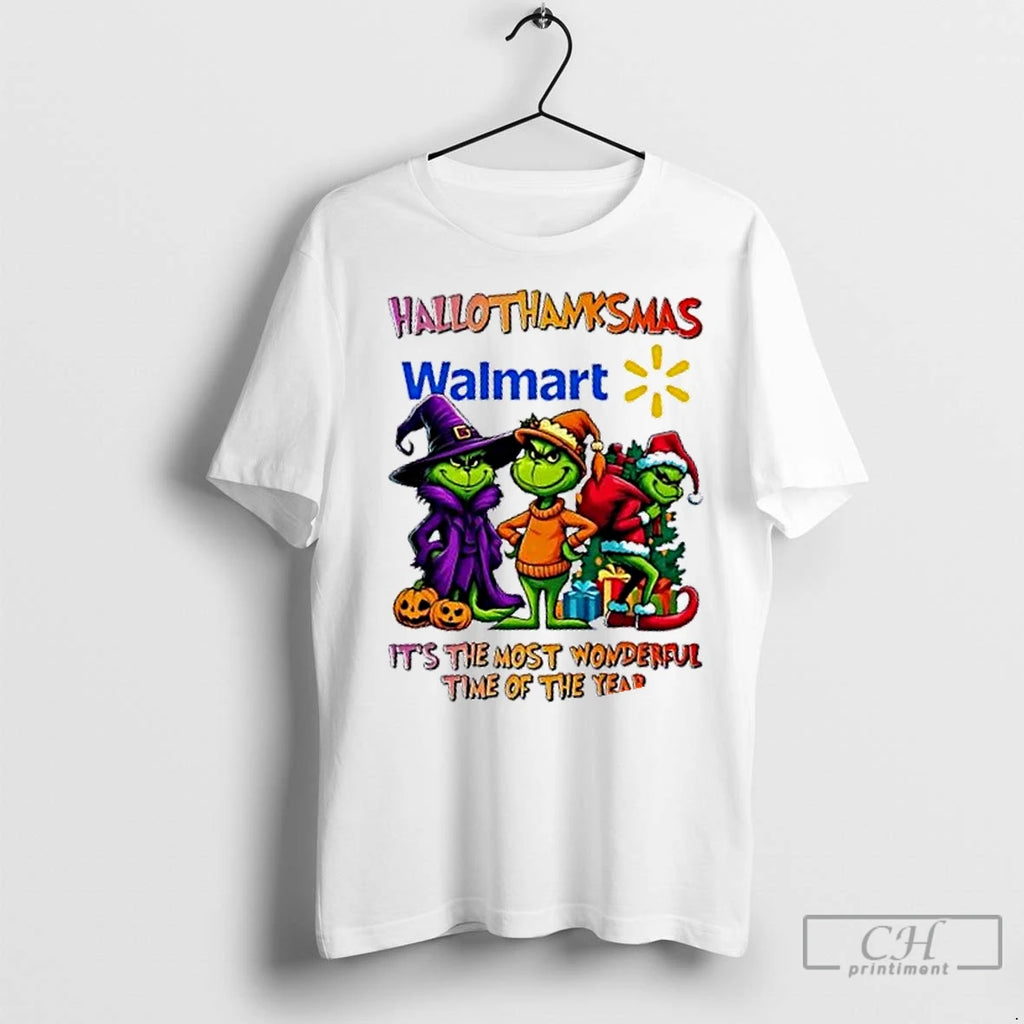 Premium Grinch X Walmart Its The Most Wonderful Time Of The Year Happy Hallothanksmas