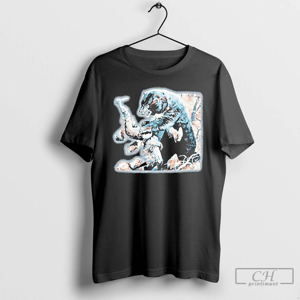 Premium Half Face Blades Bear T Shirts