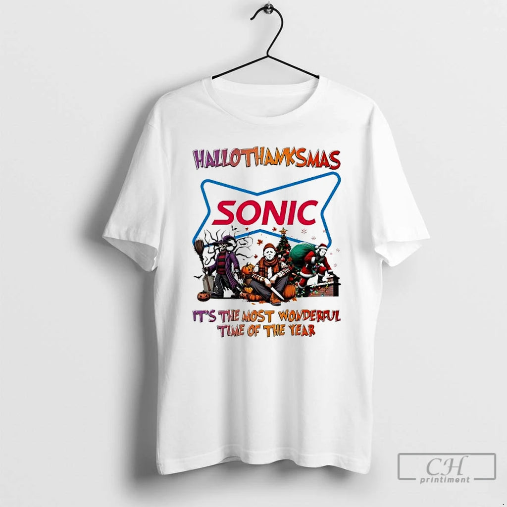Premium Hallothanksmas Characters Vs Sonic Drive In Its The Most Wonderful Time Of The Year
