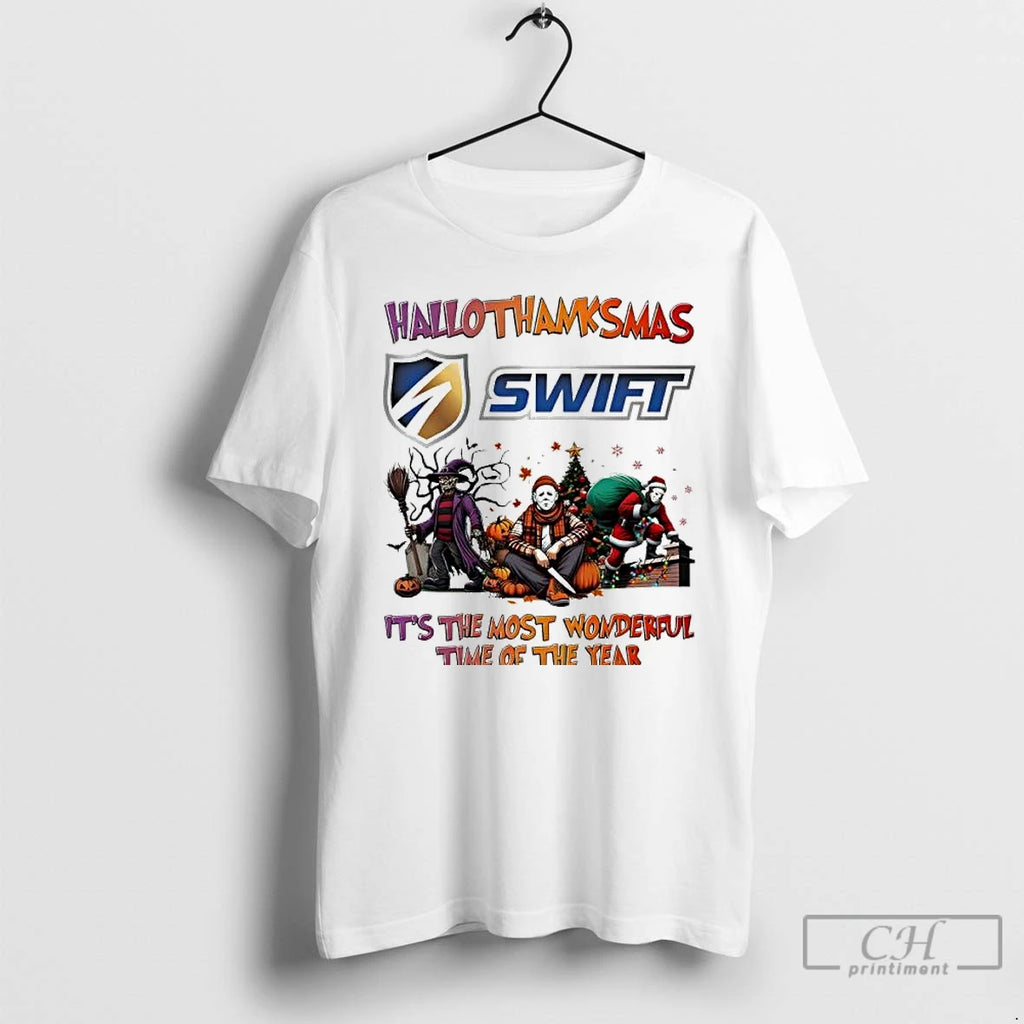 Premium Hallothanksmas Characters Vs Swift Transportation Its The Most Wonderful Time Of The Year