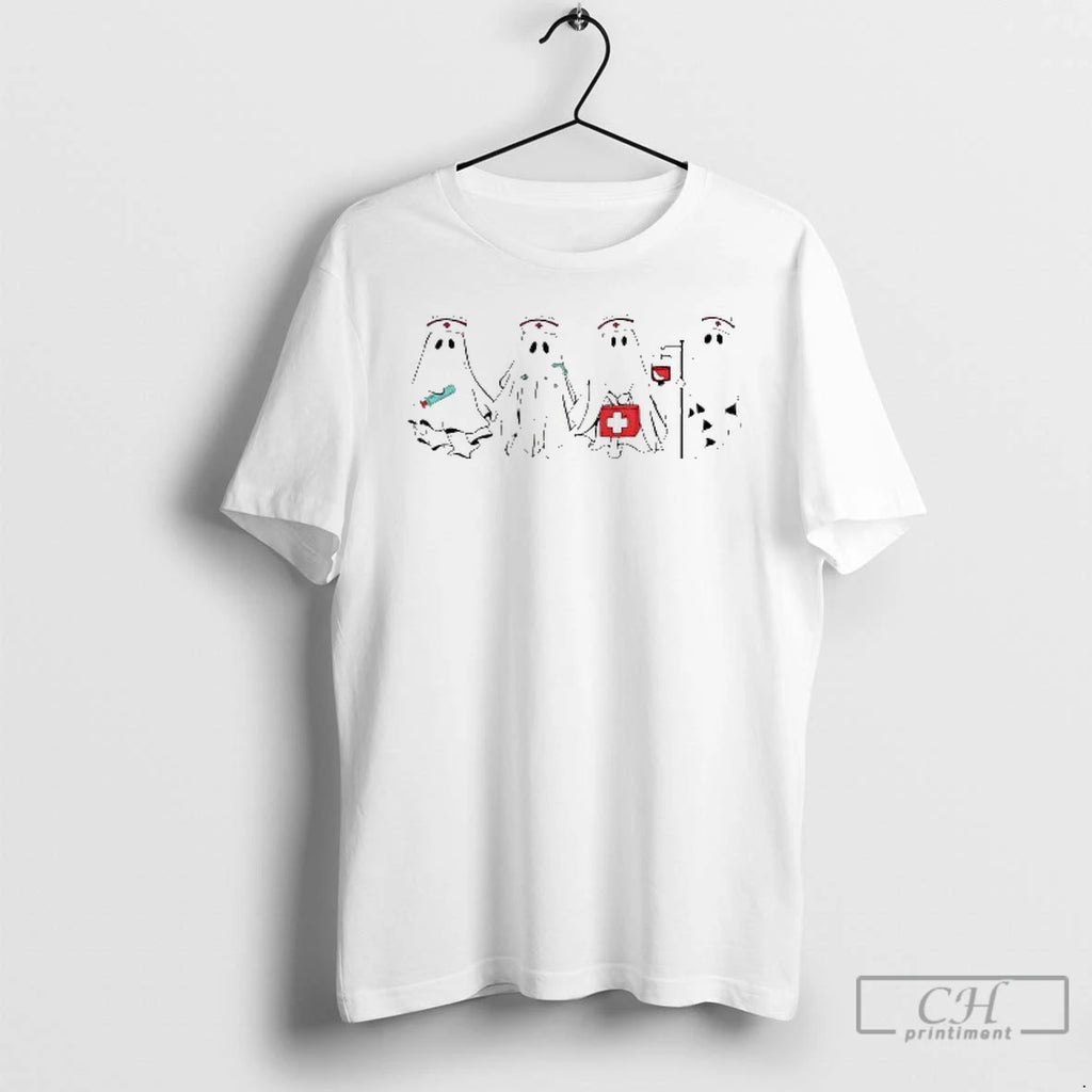 Premium Halloween Nurse T Shirts