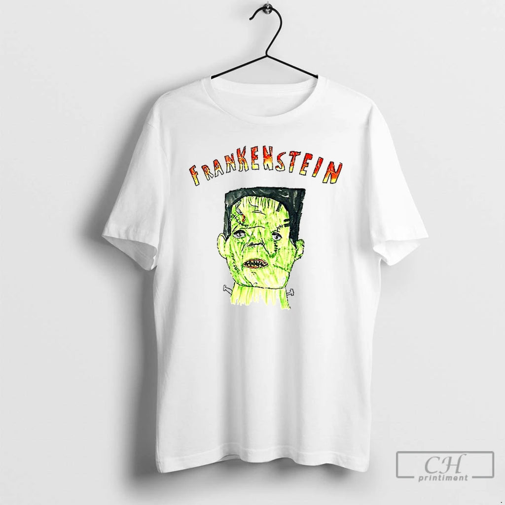 Premium Hand Drawn Frankenstein Monster Halloween Ceramic Ceramic And Classic Dad Cap T Shirts