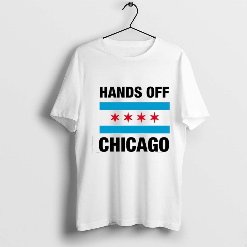 Premium Hands Off Chicago Graphic T Shirts