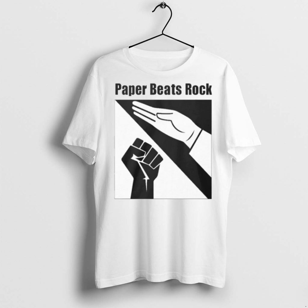 Premium Hands Paper Beats Rock T Shirts