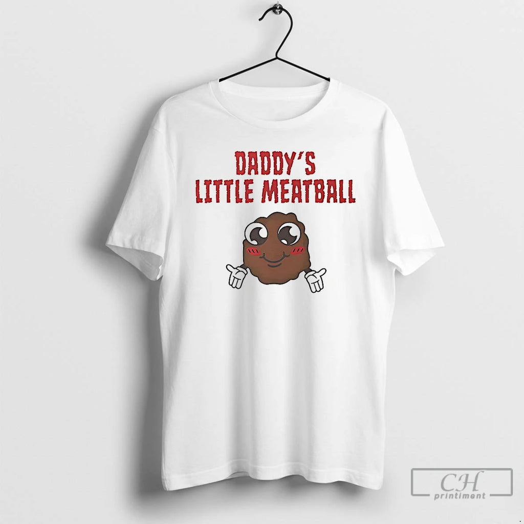 Premium Happy Gilmore Daddys Little Meatball Hug T Shirts