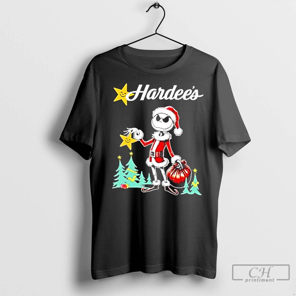 Premium Hardees X Jack Skellington Santa Isnt Real Christmas