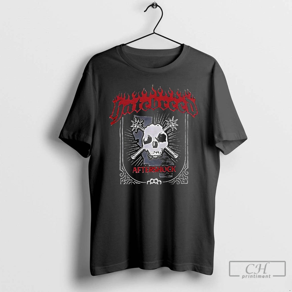 Premium Hatebreed Aftershock 2025 Louder Than All 1 Sided T Shirts