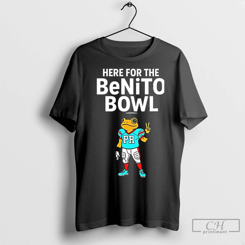 Premium Here For The Benito Bowl Bad Bunny Football Ceramic Ceramic And Classic Dad Cap