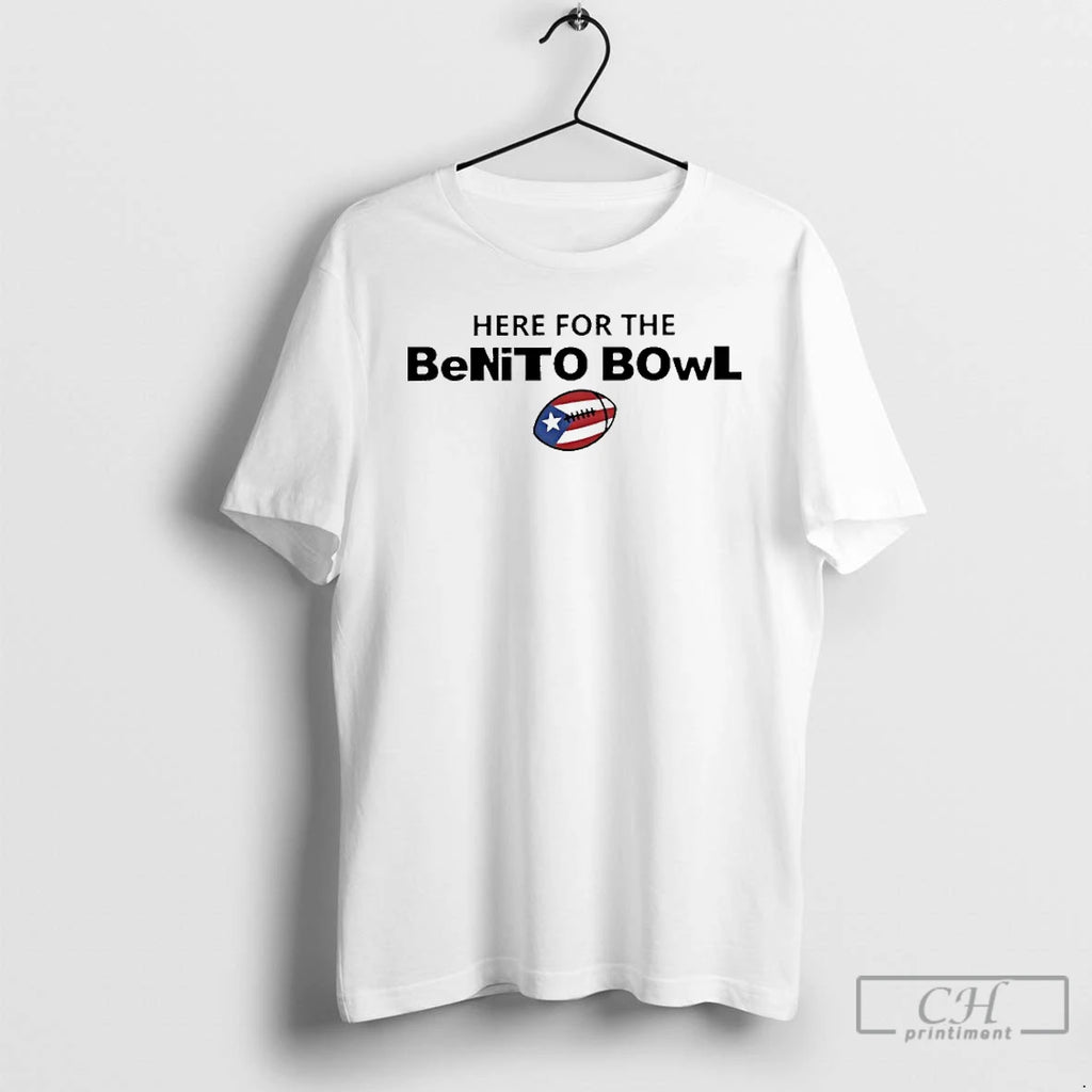 Premium Here For The Benito Bowl Bad Bunny T Shirts