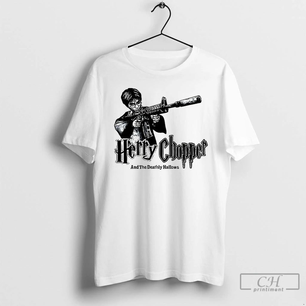 Premium Herry Chopper And The Deathly Hallows Parody T Shirts