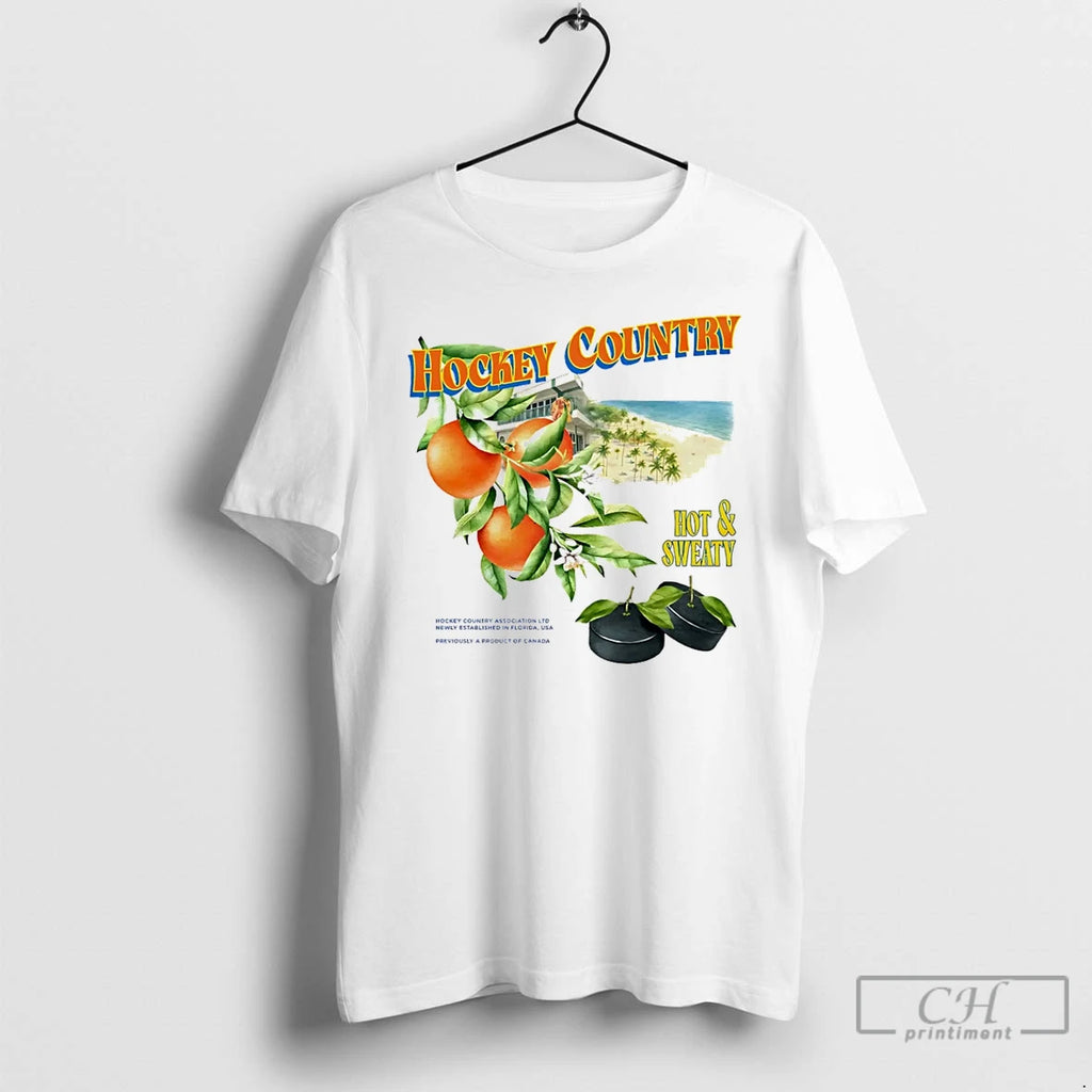 Premium Hockey Country Hot And Sweaty T Shirts
