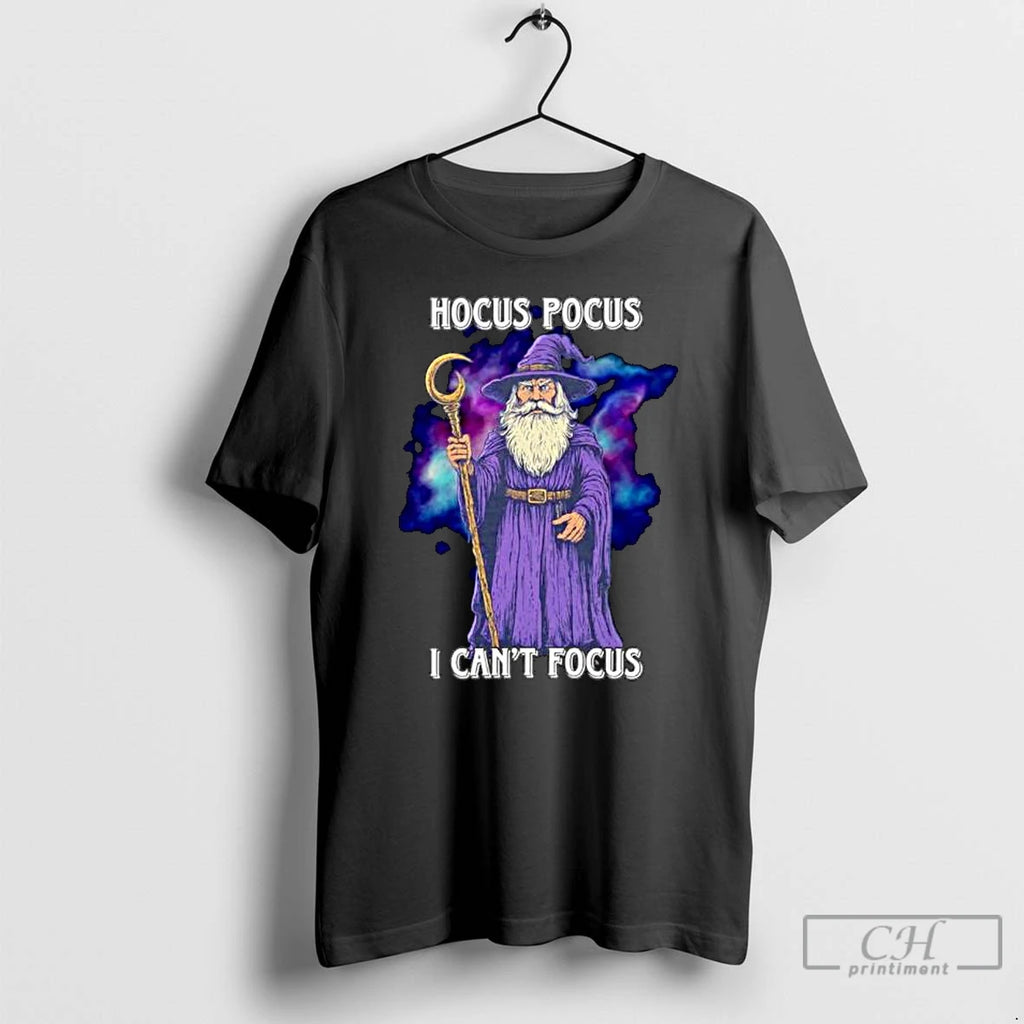 Premium Hocus Pocus I Cant Focus Ornaments T Shirts