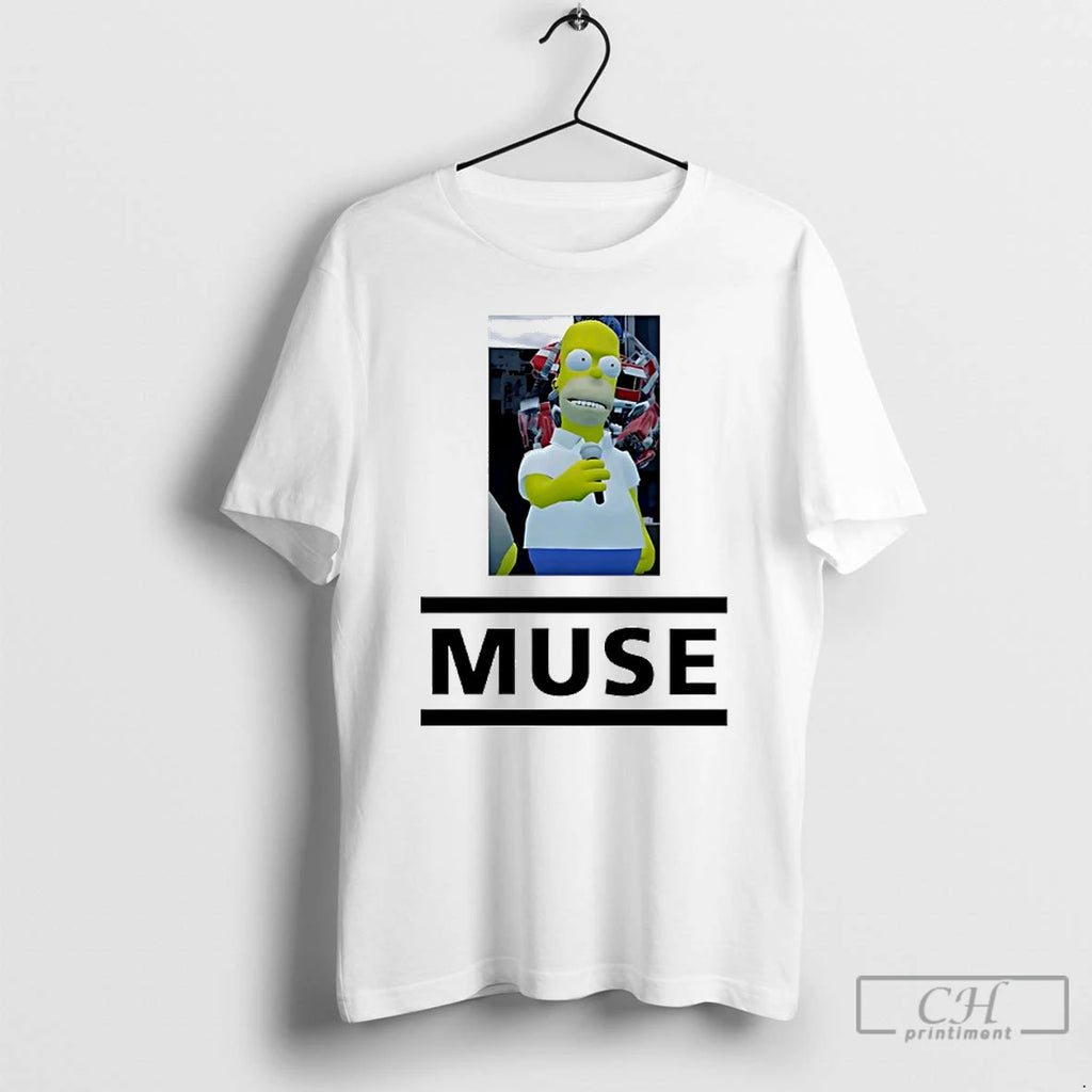 Premium Homer Simpson Music Band T Shirts