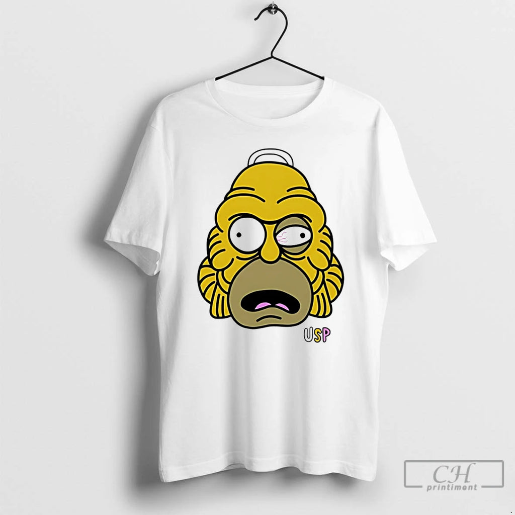 Premium Homer Simpson X Evergreen Terrace T Shirts