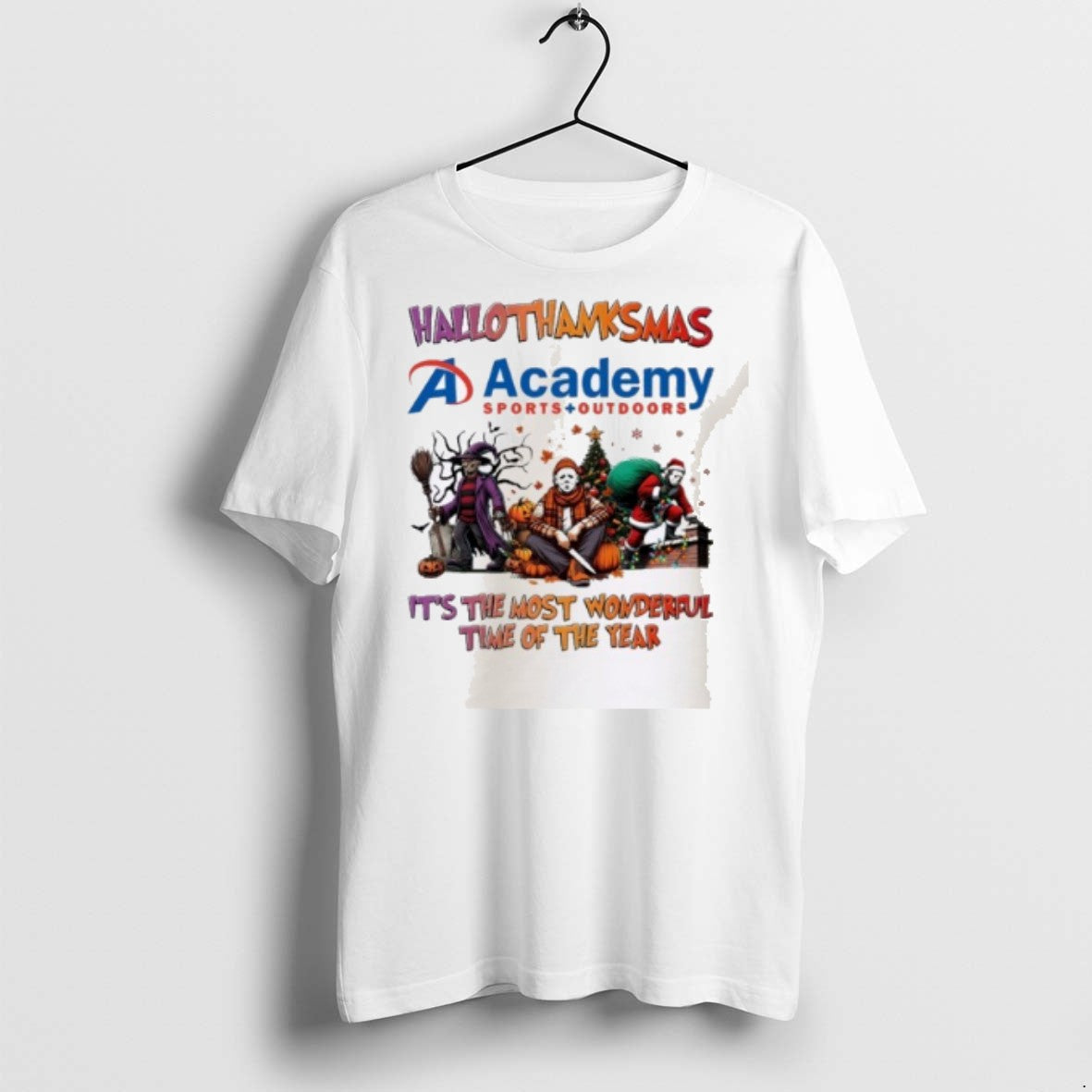 Premium Horror Character X Academy Sports Outdoors Hallothanksmas Its The Most Wonderful Time Of The