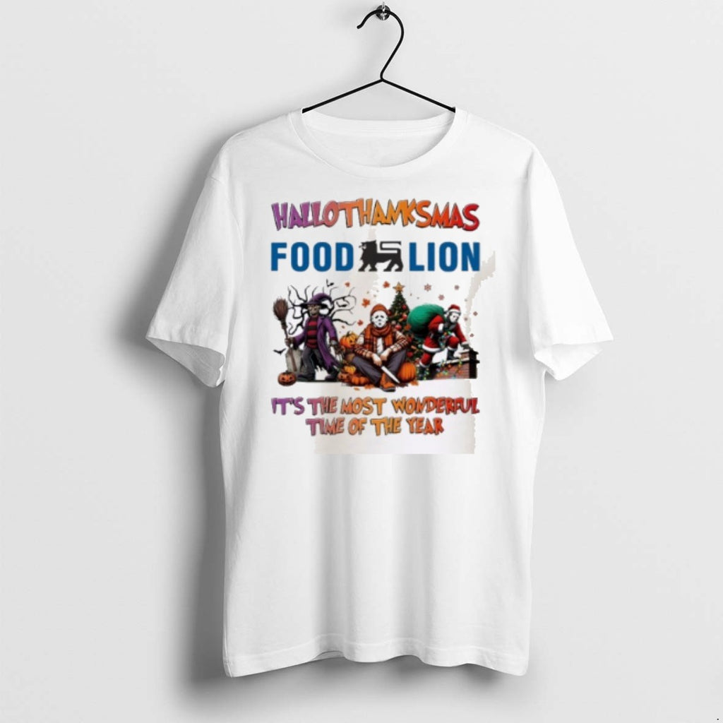 Premium Horror Character X Food Lion Hallothanksmas Its The Most Wonderful Time Of The Year