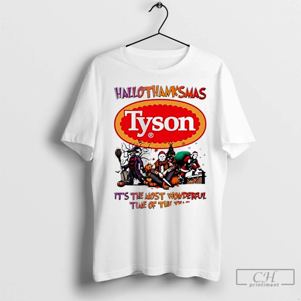 Premium Horror Movies X Tyson Its The Most Wonderful Time Of The Year Happy Hallothanksmas