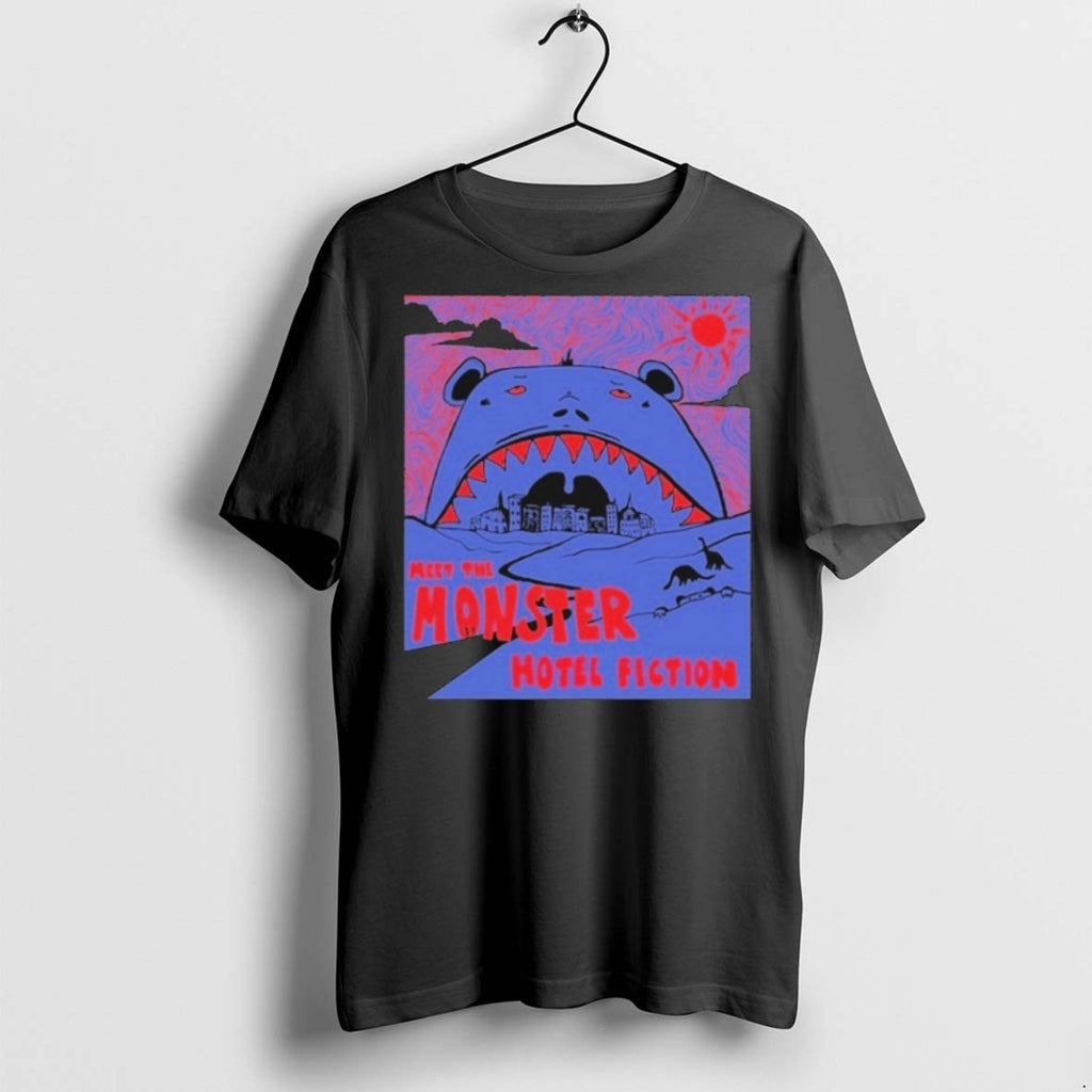 Premium Hotel Fiction Meet The Monster T Shirts