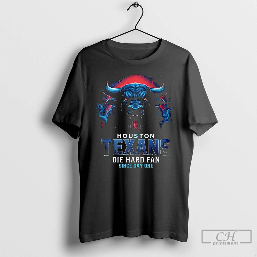 Premium Houston Texans Die Hard Fan Since Day One Long Sleve T Shirts
