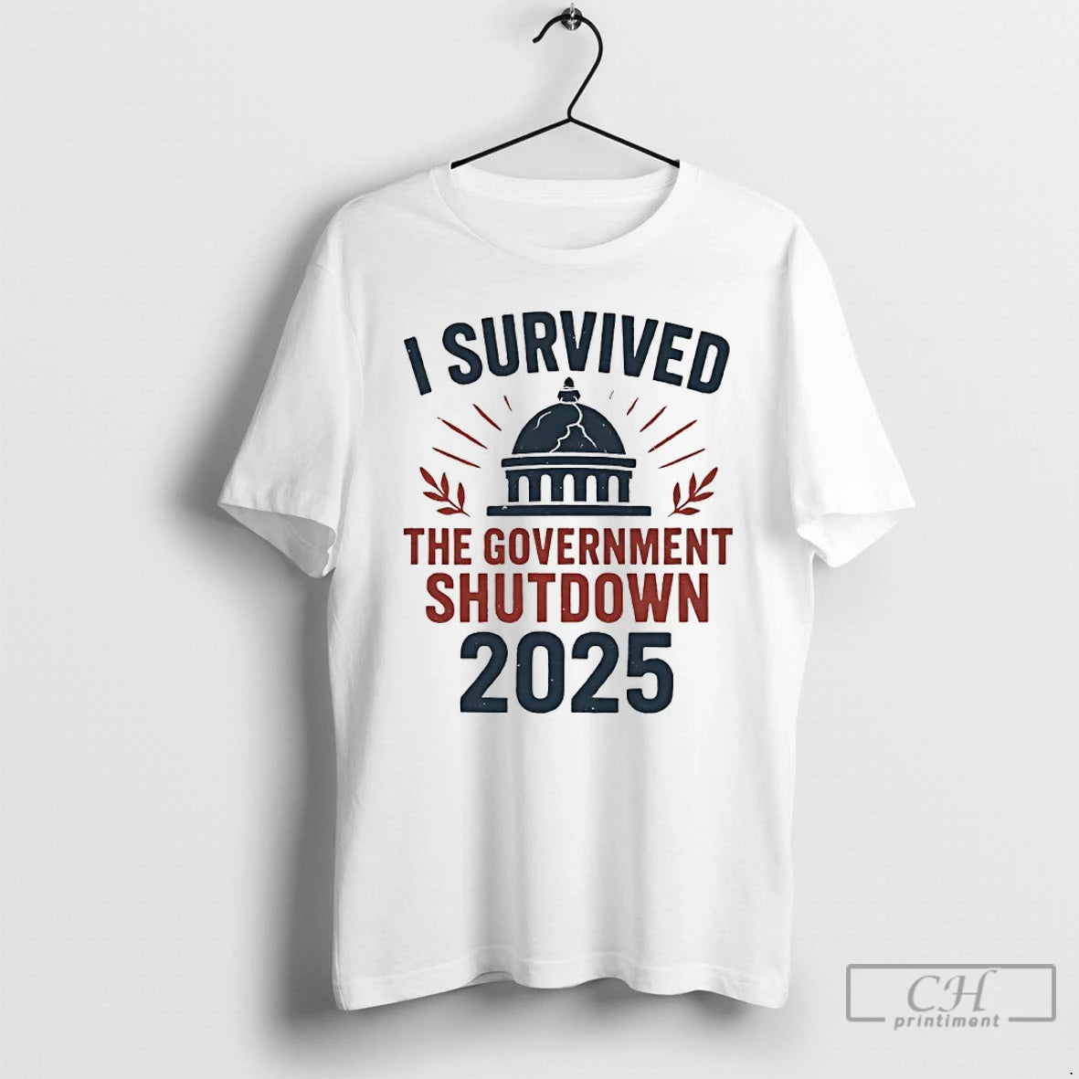 Premium I Survived The Government Shutdown 2025 T Shirts