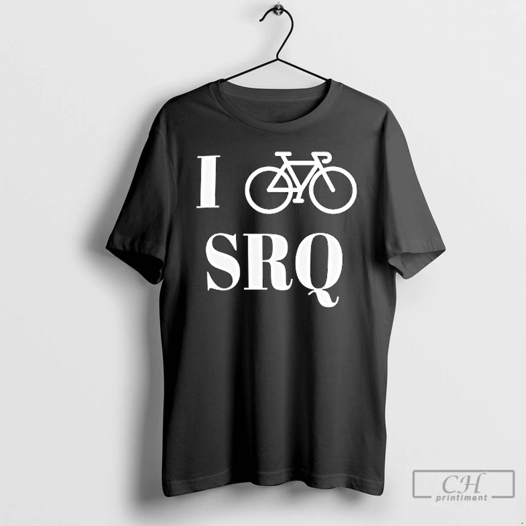 Premium I Bike Srq Cycling T Shirts