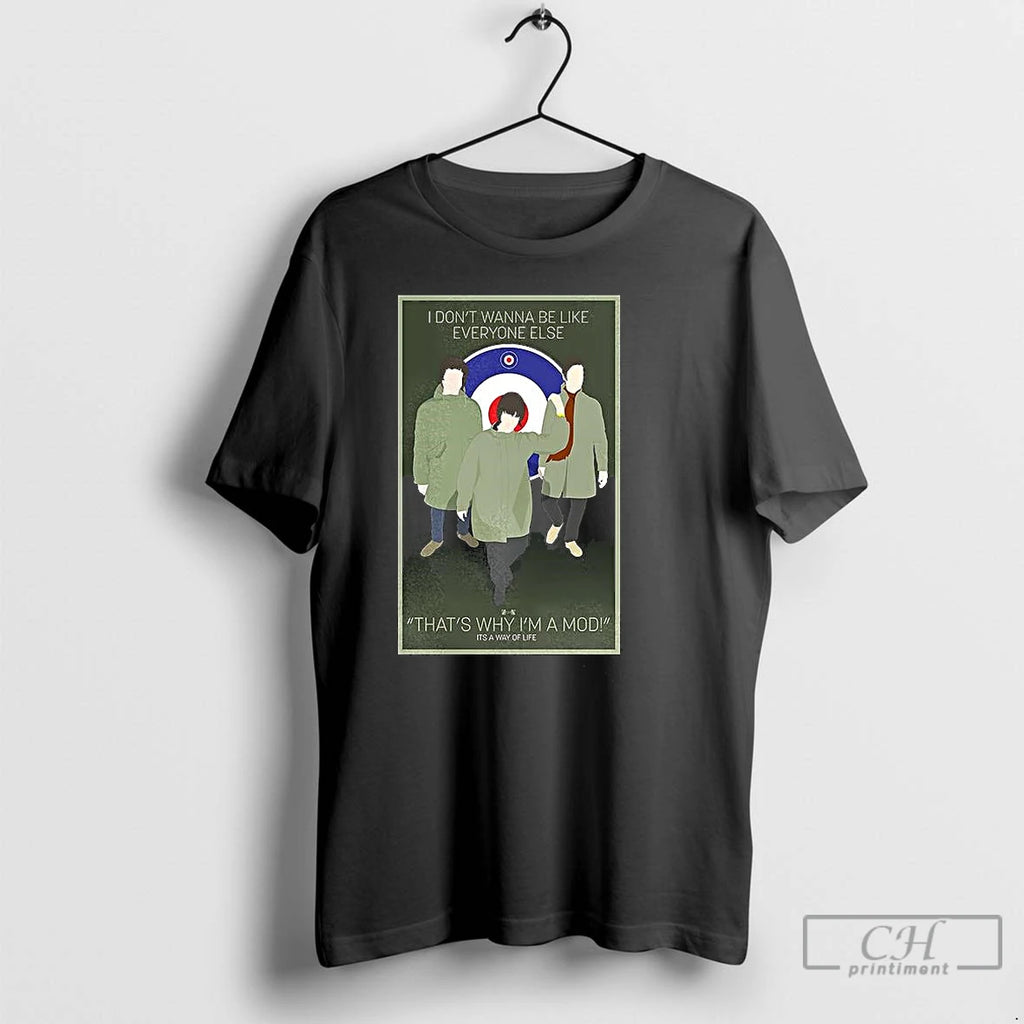 Premium I Dont Wanna Be Like Everyone Else T Shirts