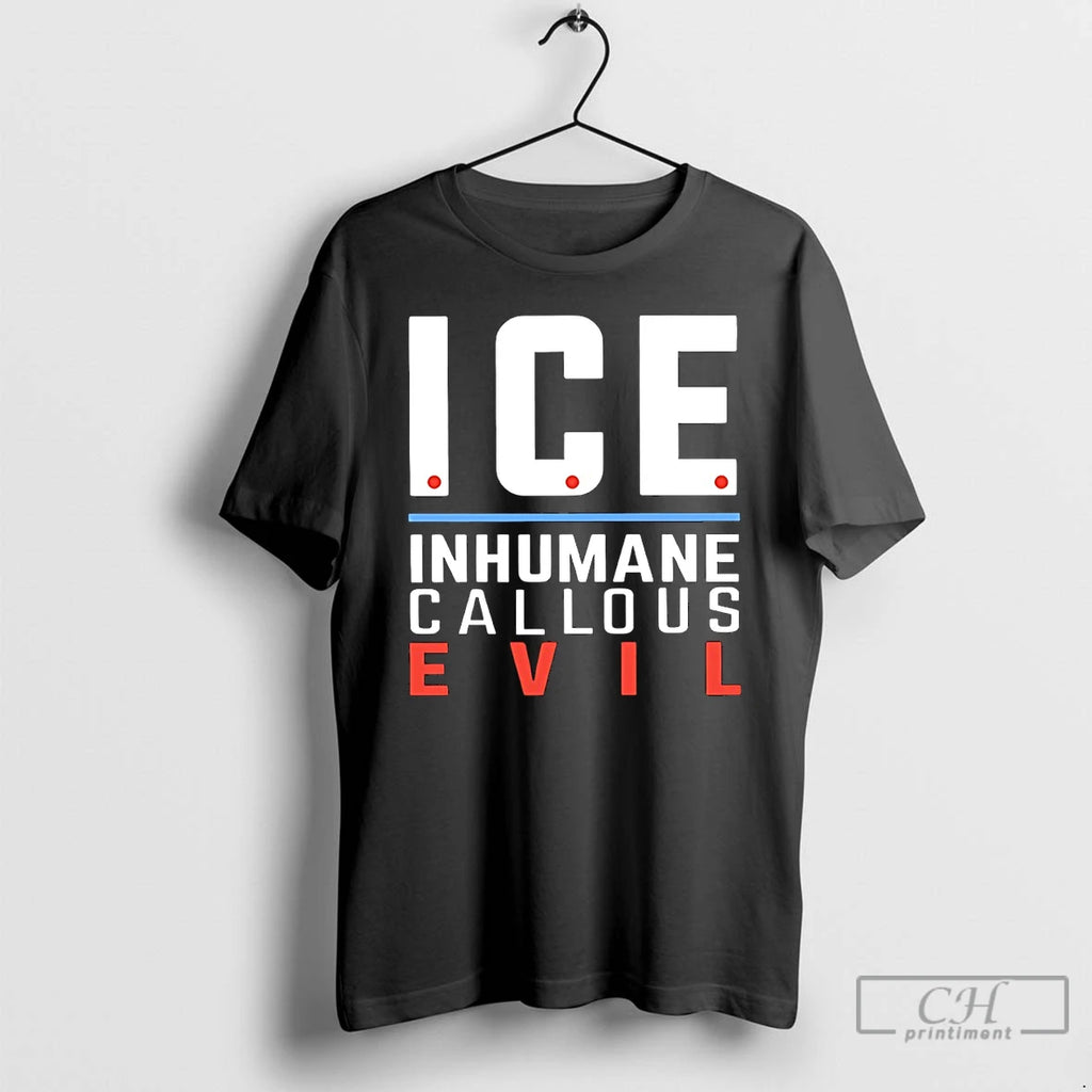 Premium Ice Inhumane Callous Evil T Shirts